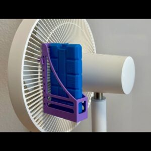 DIY Air Cooler for Fan – Clip-On Coolant Holder for Ice Blocks | Portable AC Alternative