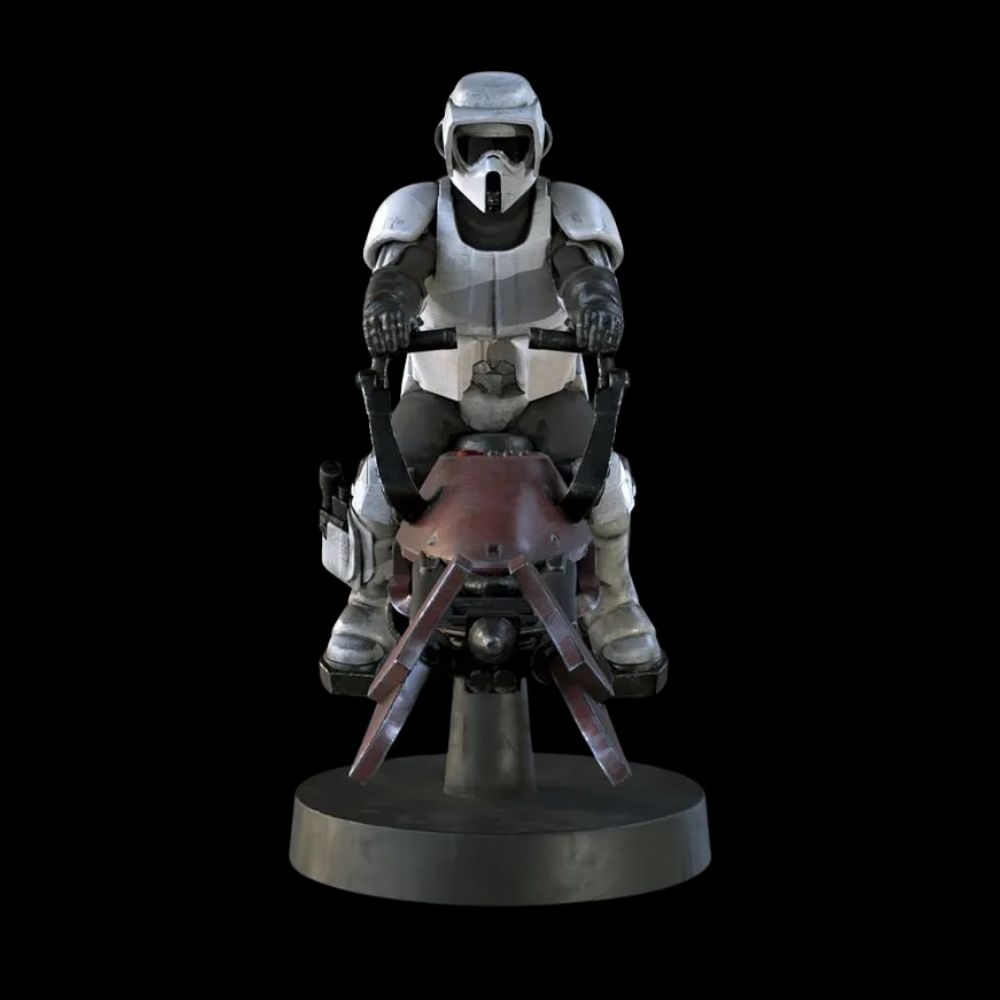 Miniature Scout Soldier Figurine – 1:35 Scale Recon Model - Image 2