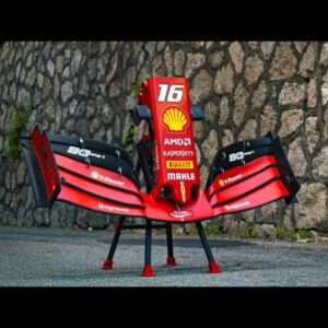 Ferrari SF90 Monza 2019 Front Nose and Wing – 3D Model for Printing and Display