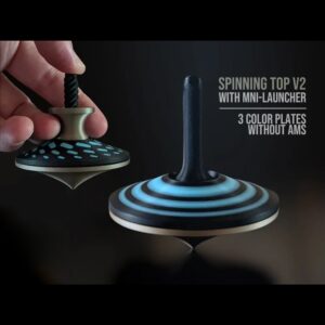 Vortex V2 Spinning Top with Mini Launcher – High-Speed Action Toy