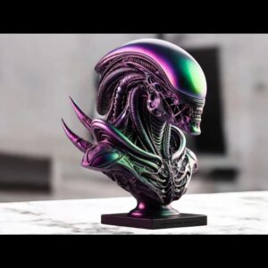 Scorched Xenomorph Life-Size Bust – Hollywood Collectibles Group
