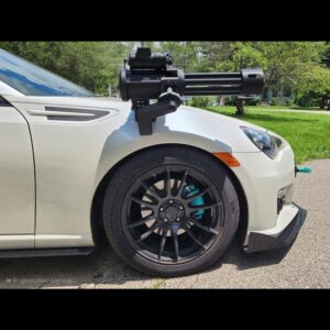 M134 Minigun Magnetic Mount V1 – 3D Printable Model for Car Decoration