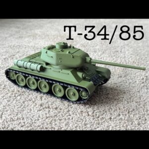 1:35 Scale T-34/85 Soviet Medium Tank – Highly Detailed WWII Model Kit