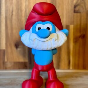 Papa Smurf 3D Print – Multi-Part Model for DIY Assembly